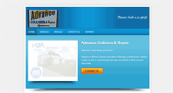 Desktop Screenshot of advanceautobodywi.com